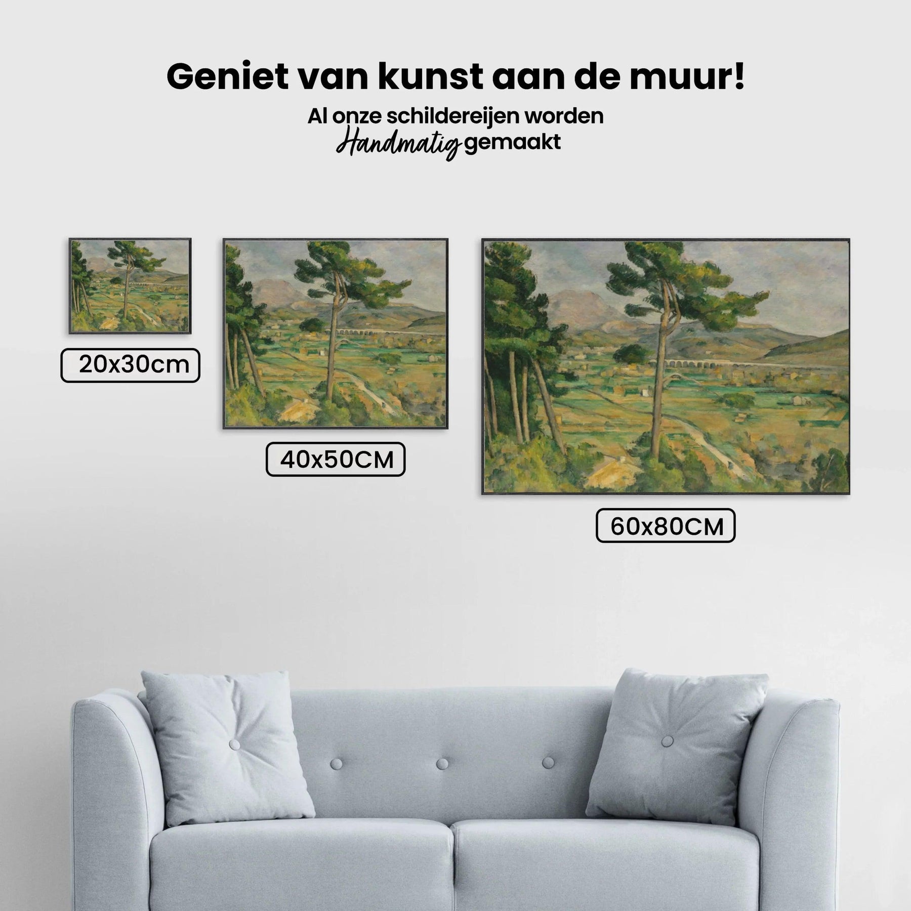 Diamond Painting - Mont Sainte-Victoire en het viaduct - SEOS Shop ®
