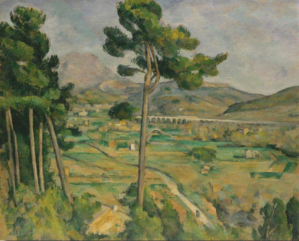 Diamond Painting - Mont Sainte-Victoire en het viaduct - SEOS Shop ®