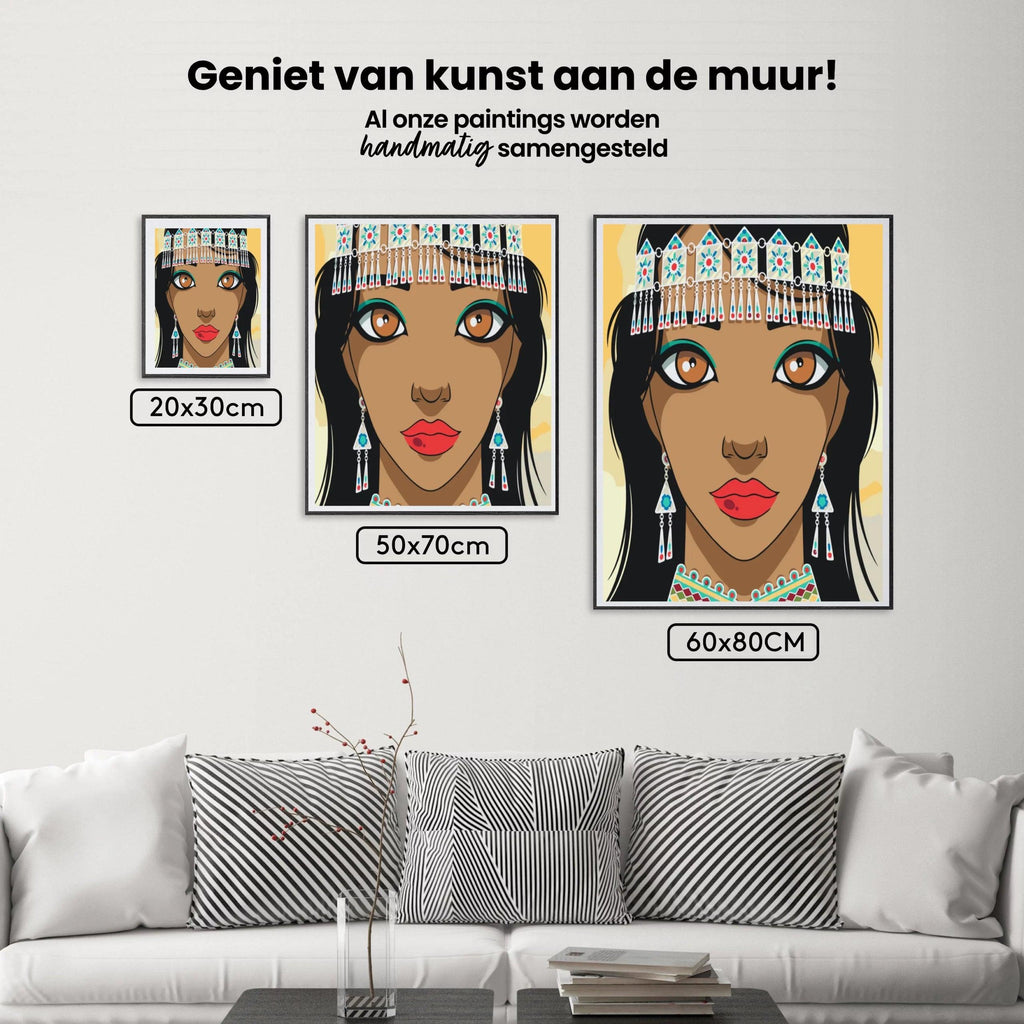 Diamond Painting - Mooie Indiaan - SEOS Shop ®