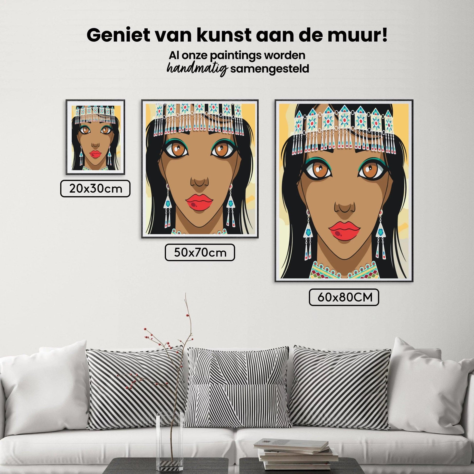 Diamond Painting - Mooie Indiaan - SEOS Shop ®