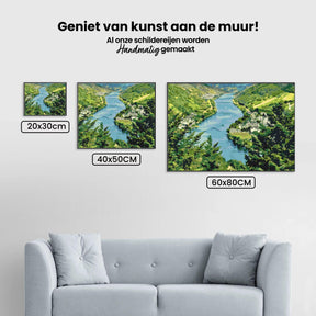Diamond Painting - Mosela rivier - SEOS Shop ®
