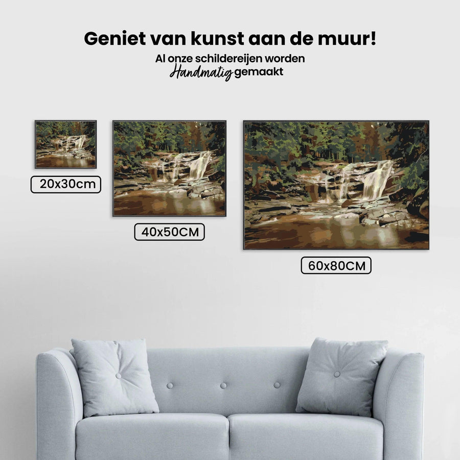 Diamond Painting - Mumlava waterval - SEOS Shop ®
