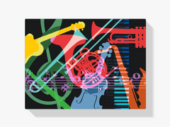 Diamond Painting - Muziekinstrumenten - SEOS Shop ®