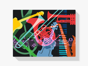Diamond Painting - Muziekinstrumenten - SEOS Shop ®