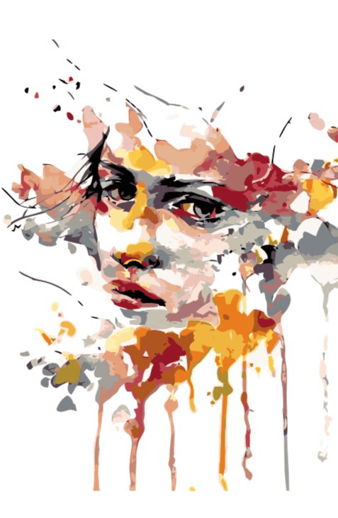 Diamond Painting - Mysterieus gezicht - SEOS Shop ®