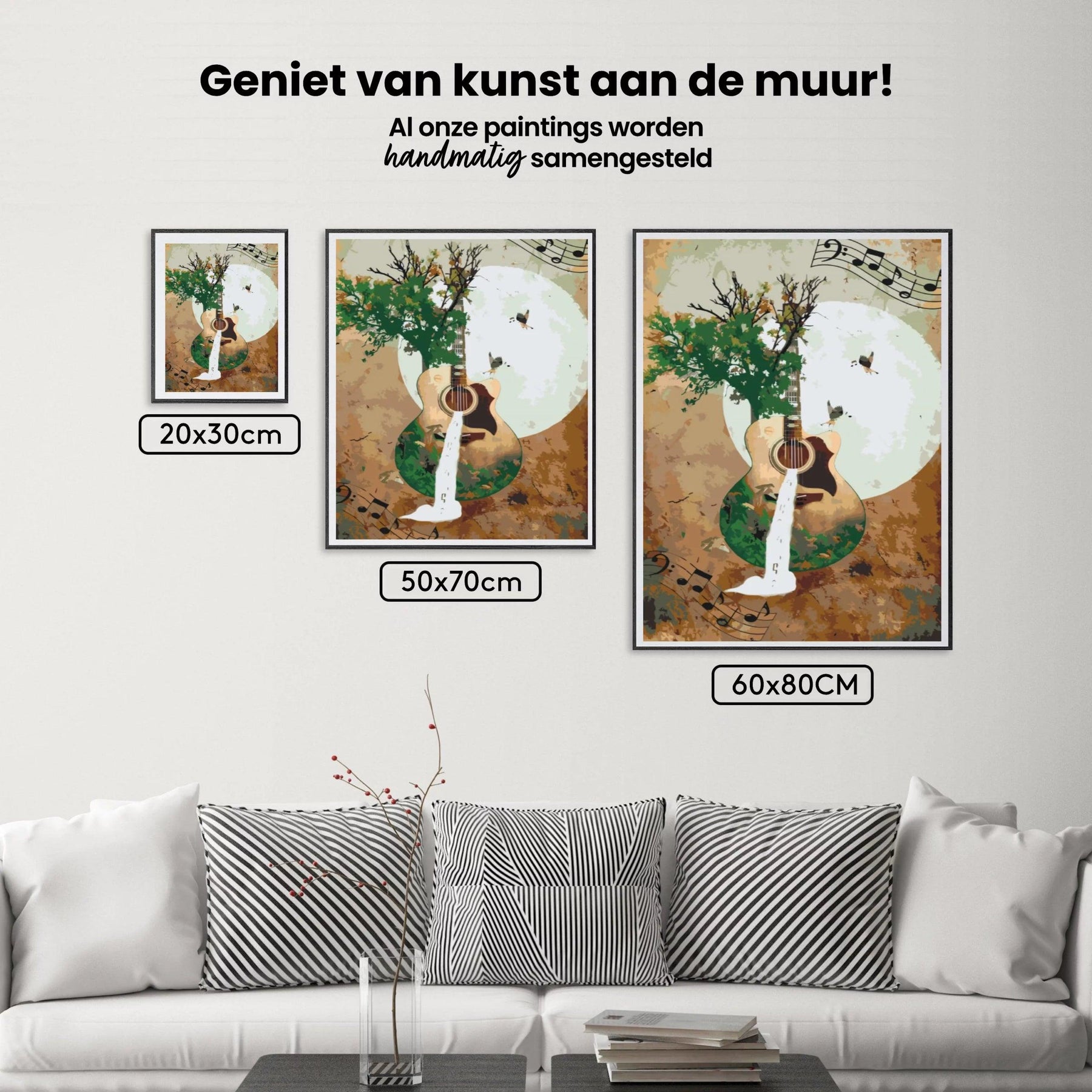 Diamond Painting - Natuurlijke gitaar - SEOS Shop ®