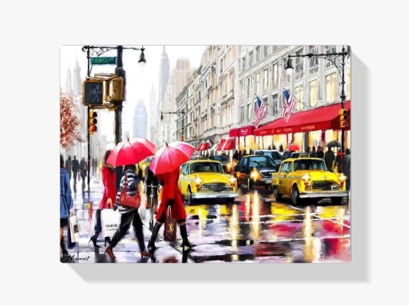Diamond Painting - New York winkelaars - SEOS Shop ®