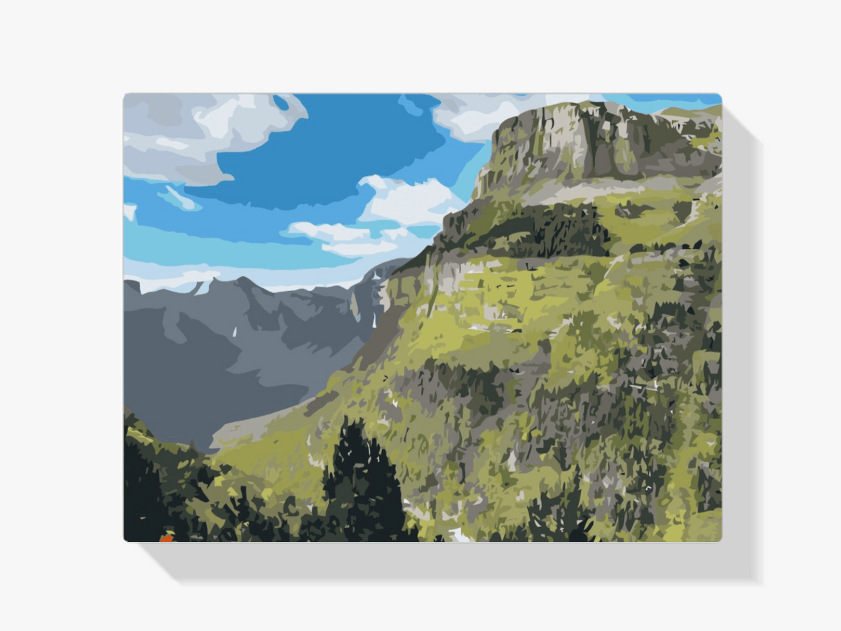 Diamond Painting - Ordesa Canyon, Spanje 2 - SEOS Shop ®