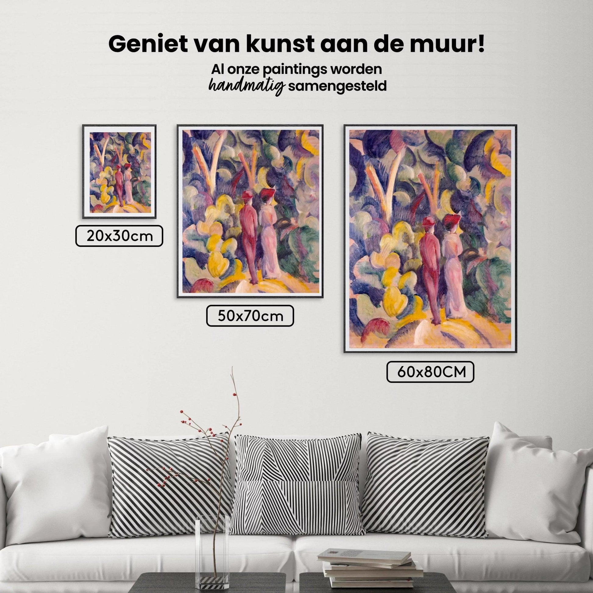Diamond Painting - Paar op het bospad - SEOS Shop ®