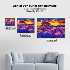 Diamond Painting - Paarse Zonsondergang - SEOS Shop ®