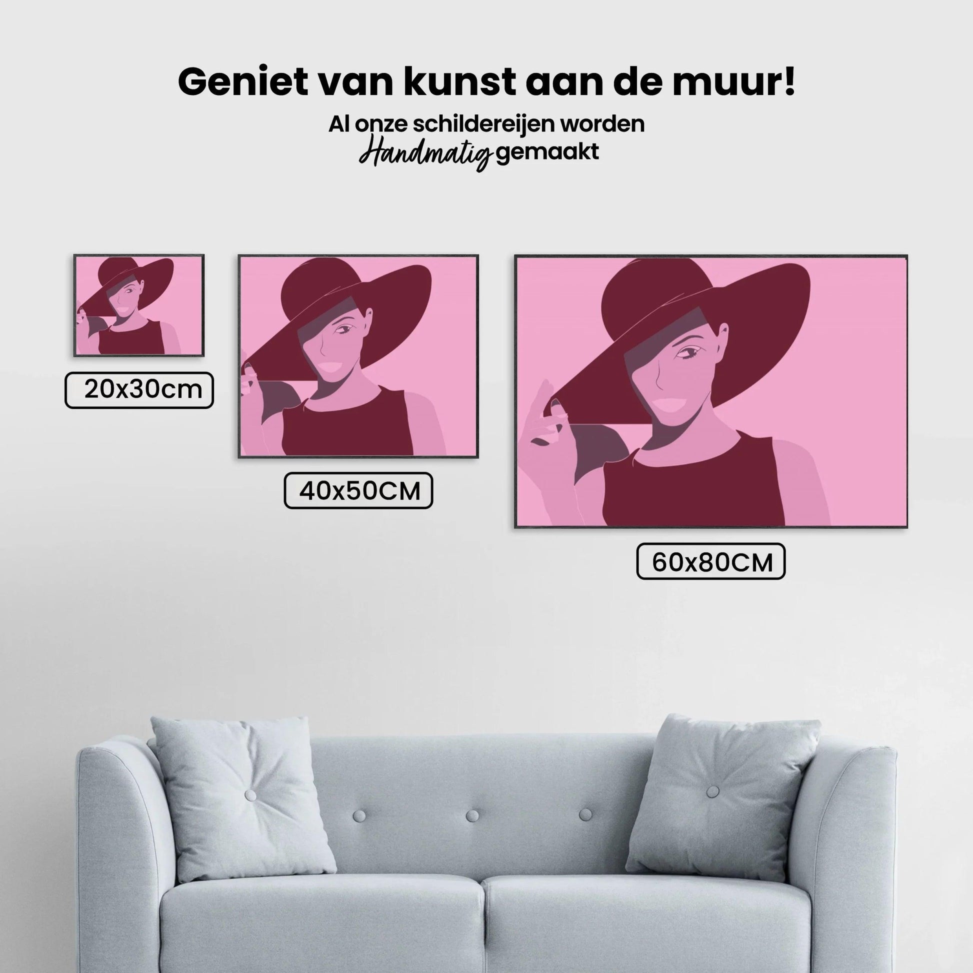 Diamond Painting - Paarse hoed - SEOS Shop ®