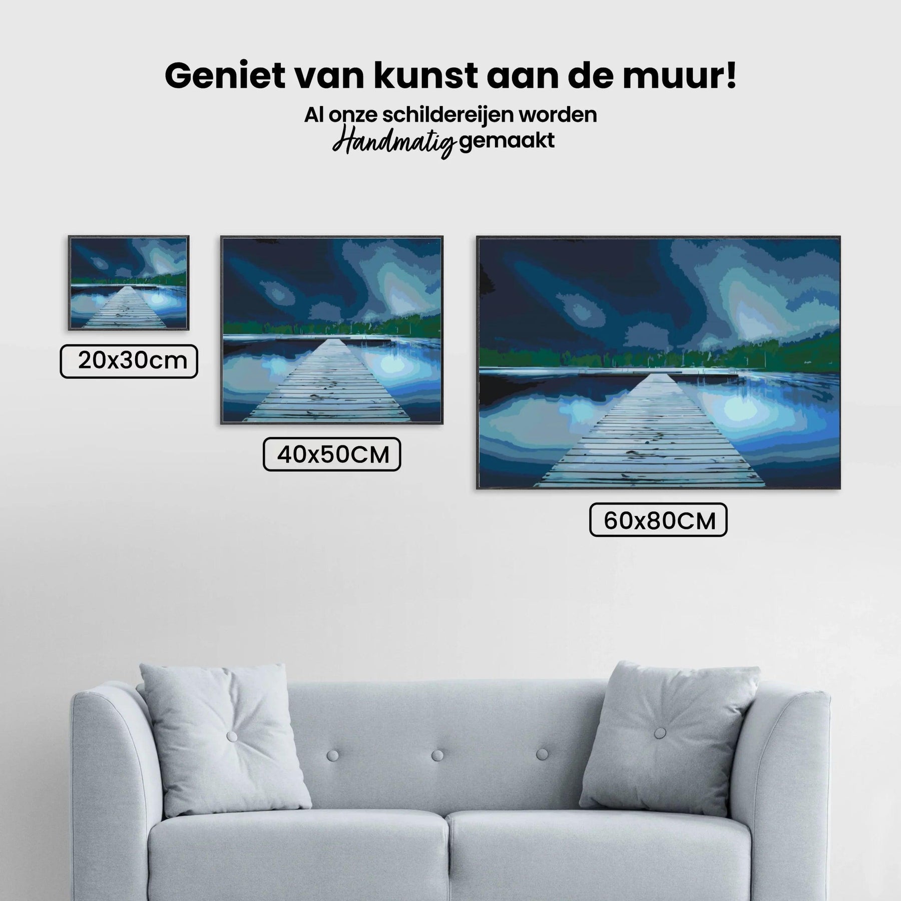 Diamond Painting - Pier bij nacht - SEOS Shop ®