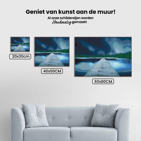 Diamond Painting - Pier bij nacht - SEOS Shop ®