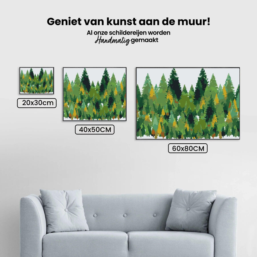 Diamond Painting - Pijnbomen - SEOS Shop ®