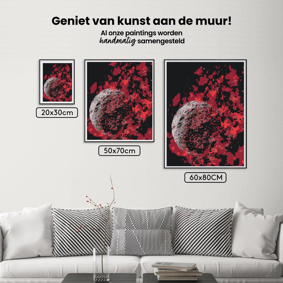 Diamond Painting - Planetaire explosie - SEOS Shop ®