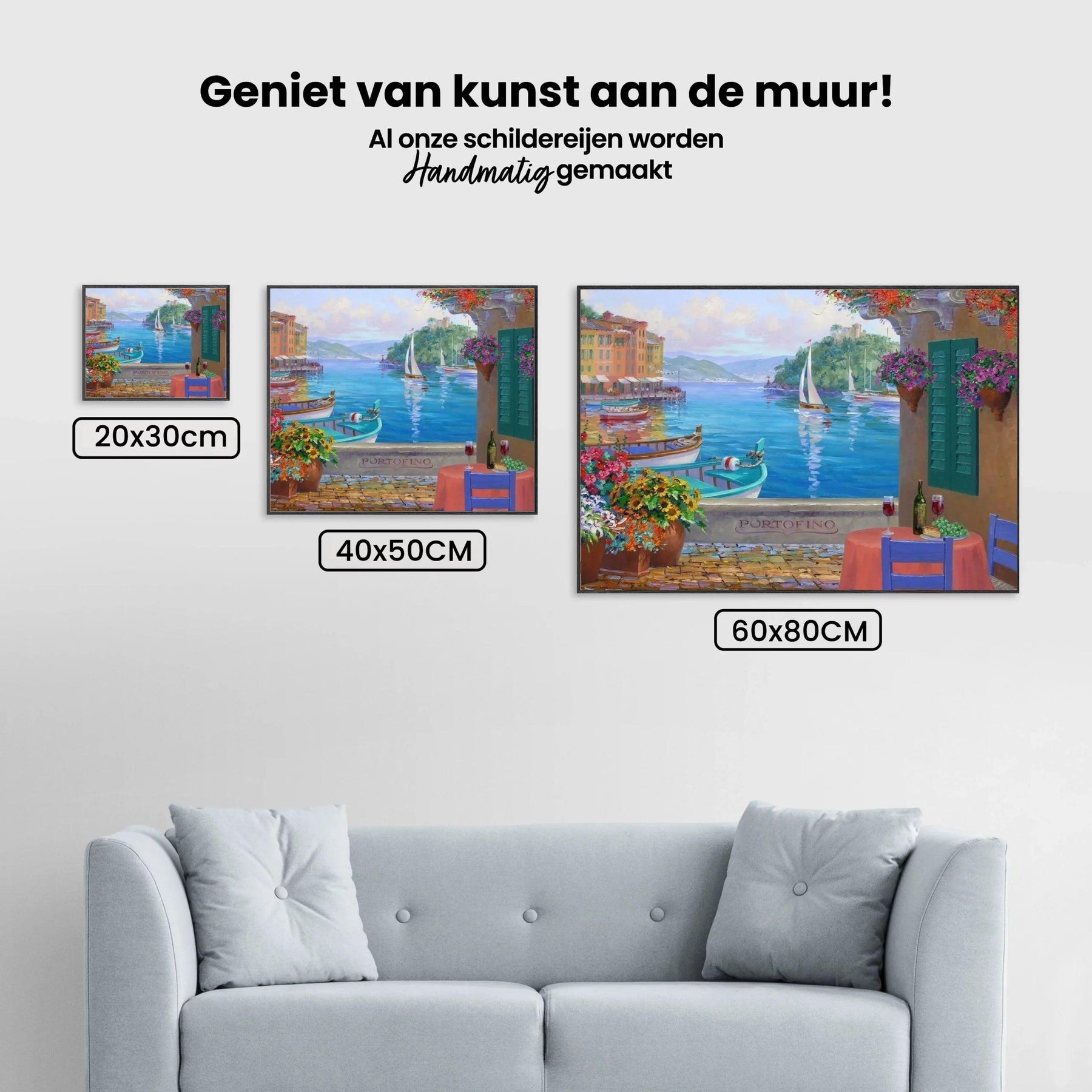 Diamond Painting - Portofino-reflecties - SEOS Shop ®
