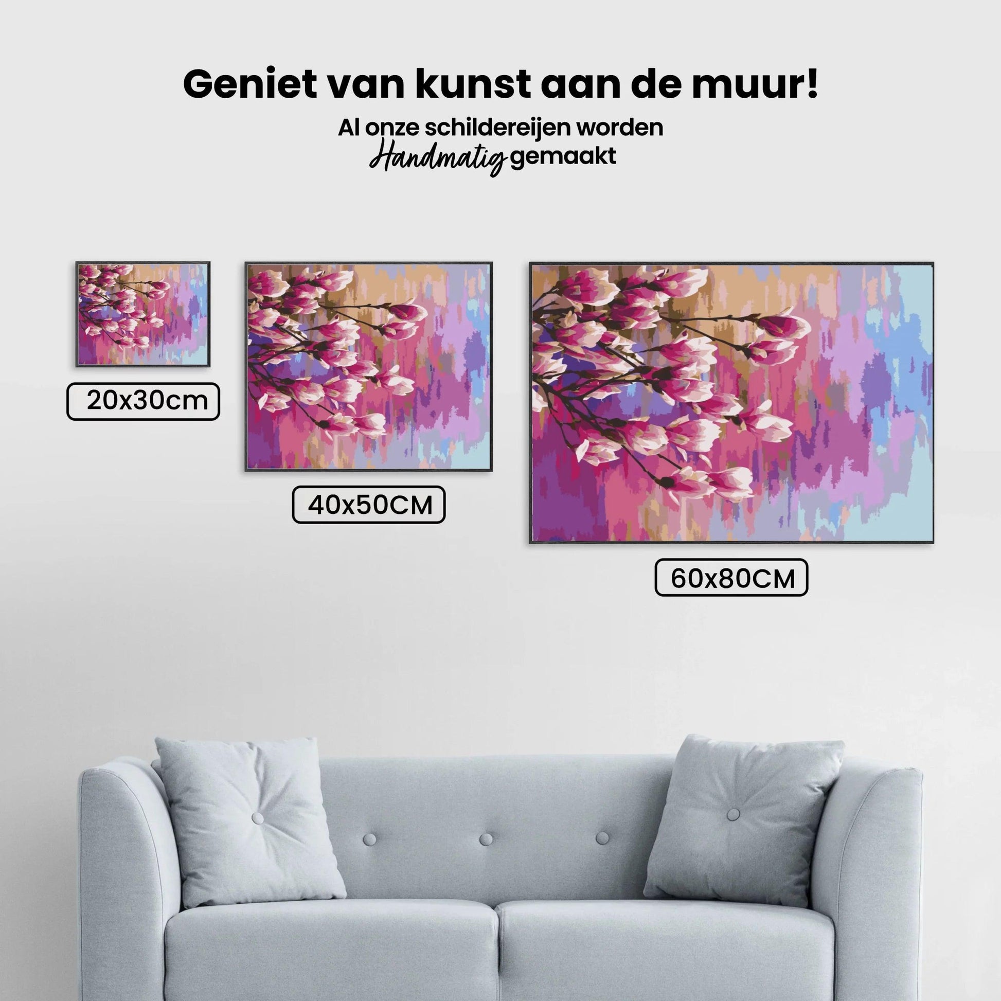 Diamond Painting - Regenboog Magnolia - SEOS Shop ®
