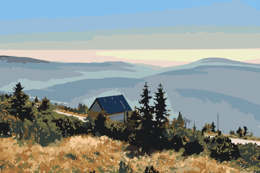 Diamond Painting - Reuzengebergte - SEOS Shop ®