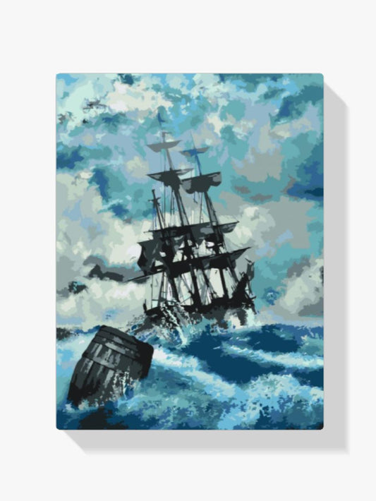 Diamond Painting - Schip in de storm 3 - SEOS Shop ®