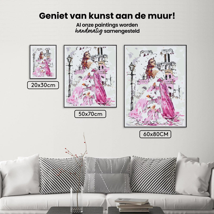 Diamond Painting - Schoonheid in de Notre Dame kathedraal - SEOS Shop ®