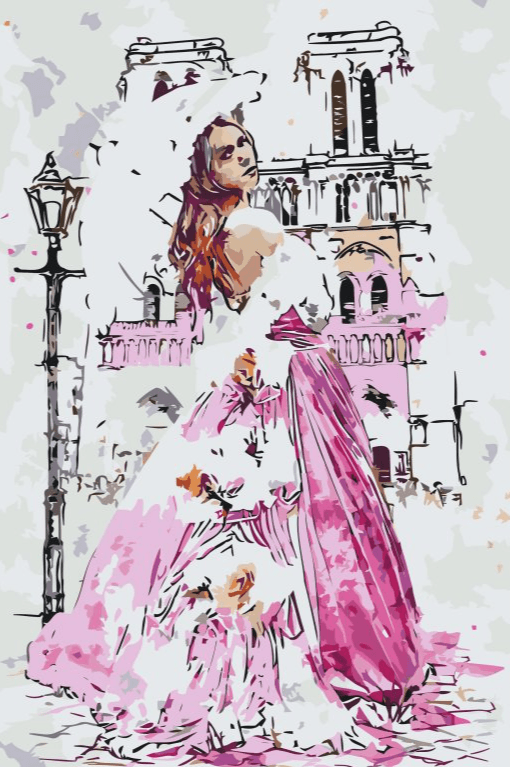 Diamond Painting - Schoonheid in de Notre Dame kathedraal - SEOS Shop ®