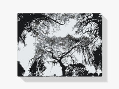 Diamond Painting - Silhouet van bomen - SEOS Shop ®