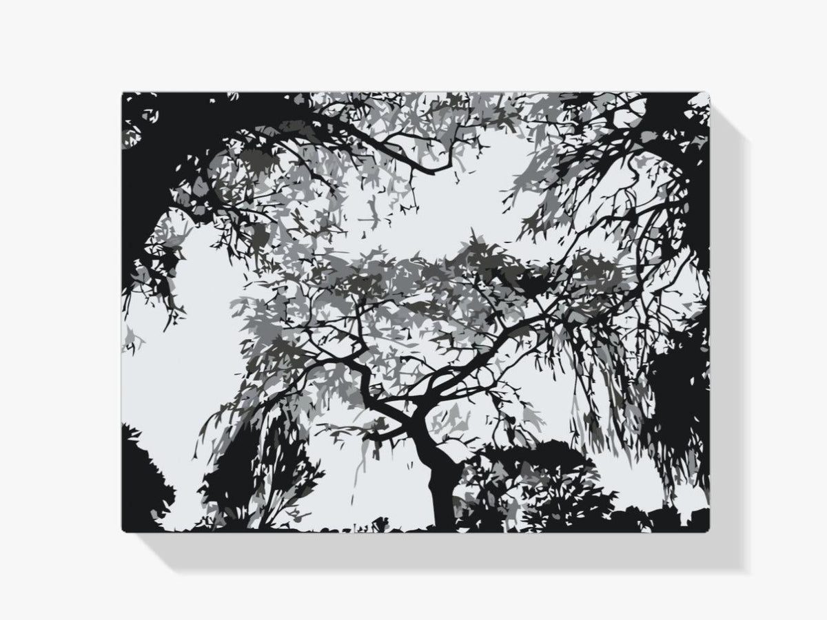 Diamond Painting - Silhouet van bomen - SEOS Shop ®