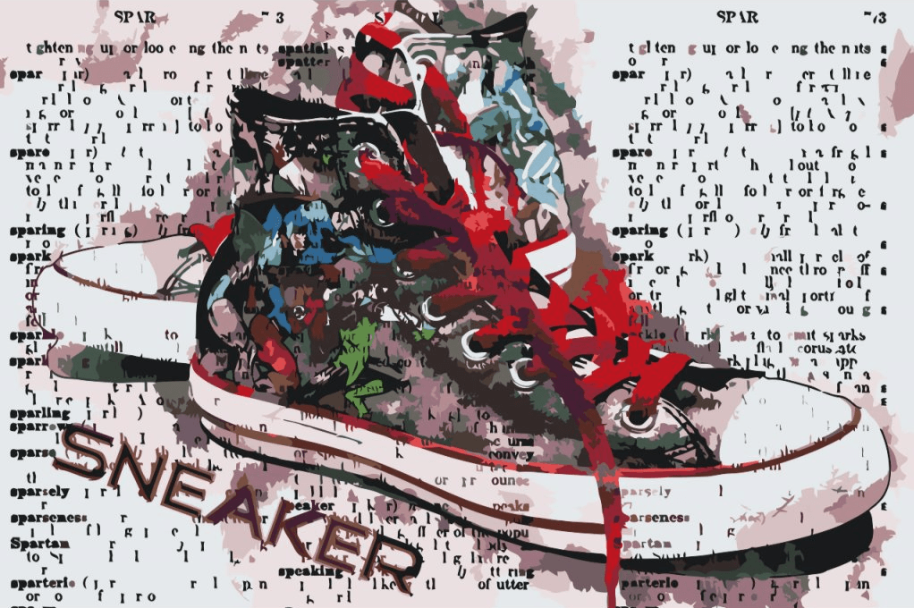 Diamond Painting - Sneakers Converse - SEOS Shop ®