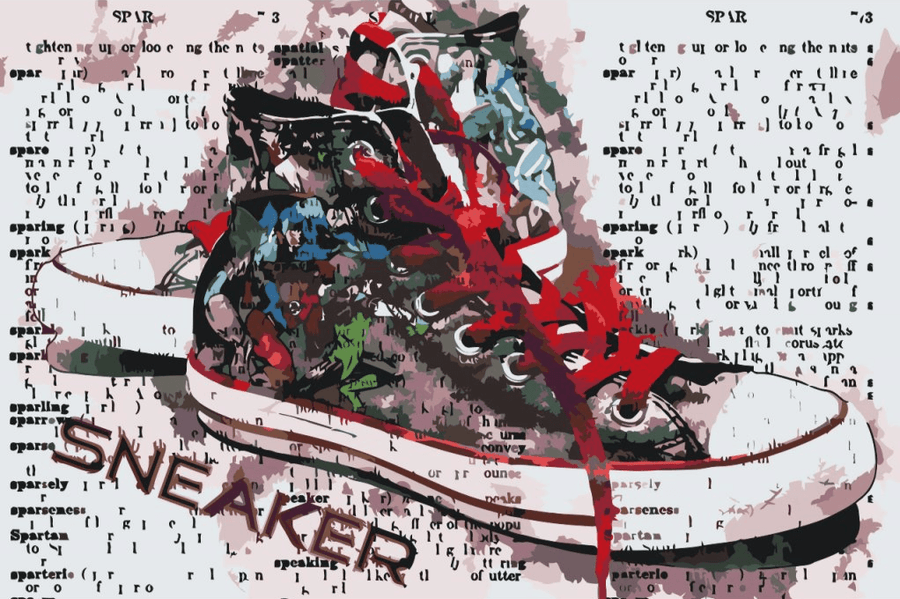 Diamond Painting - Sneakers Converse - SEOS Shop ®