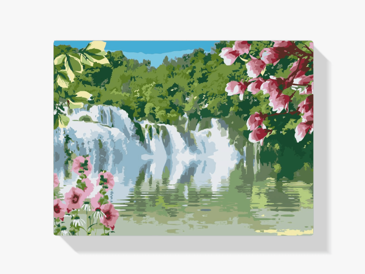 Diamond Painting - Sprookjesachtige waterval - SEOS Shop ®