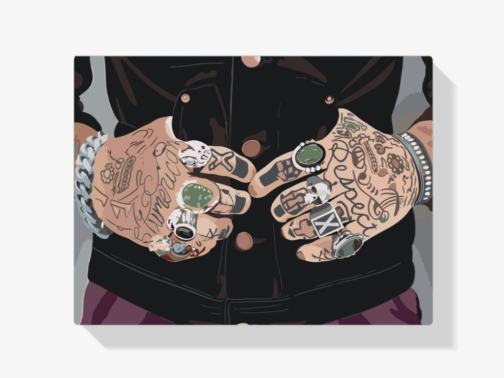 Diamond Painting - Tatoeages op de handen - SEOS Shop ®