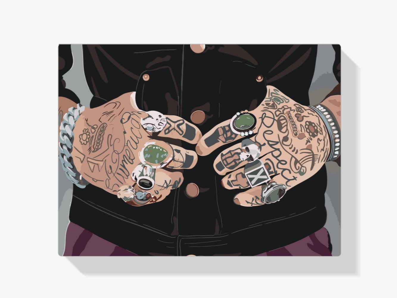 Diamond Painting - Tatoeages op de handen - SEOS Shop ®