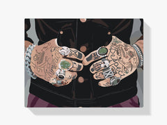 Diamond Painting - Tatoeages op de handen - SEOS Shop ®