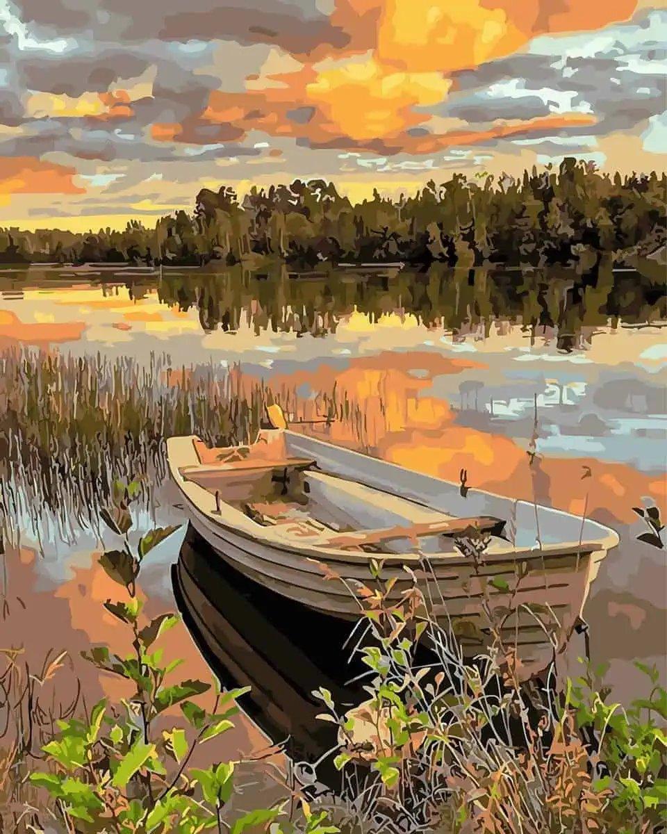Diamond Painting - Tijd om weg te varen - SEOS Shop ®