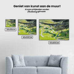 Diamond Painting - Transfagarasan weg in Roemenië 2 - SEOS Shop ®