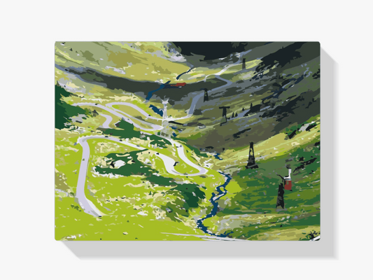 Diamond Painting - Transfagarasan weg in Roemenië 2 - SEOS Shop ®