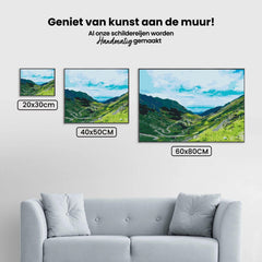 Diamond Painting - Transfagarasan weg in Roemenië 3 - SEOS Shop ®