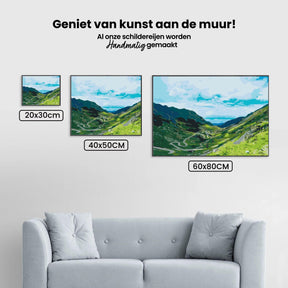 Diamond Painting - Transfagarasan weg in Roemenië 3 - SEOS Shop ®