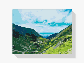 Diamond Painting - Transfagarasan weg in Roemenië 3 - SEOS Shop ®