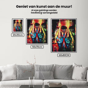 Diamond Painting - Twee gezichten - SEOS Shop ®