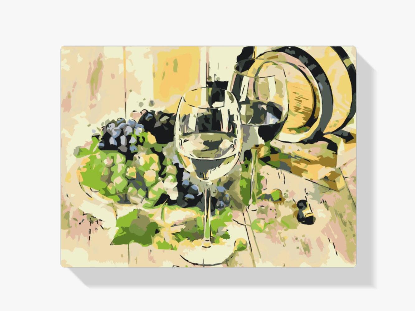 Diamond Painting - Twee soorten wijn - SEOS Shop ®