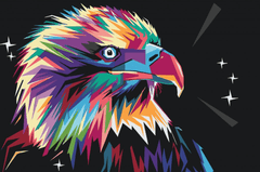 Diamond Painting - Vector adelaar - SEOS Shop ®
