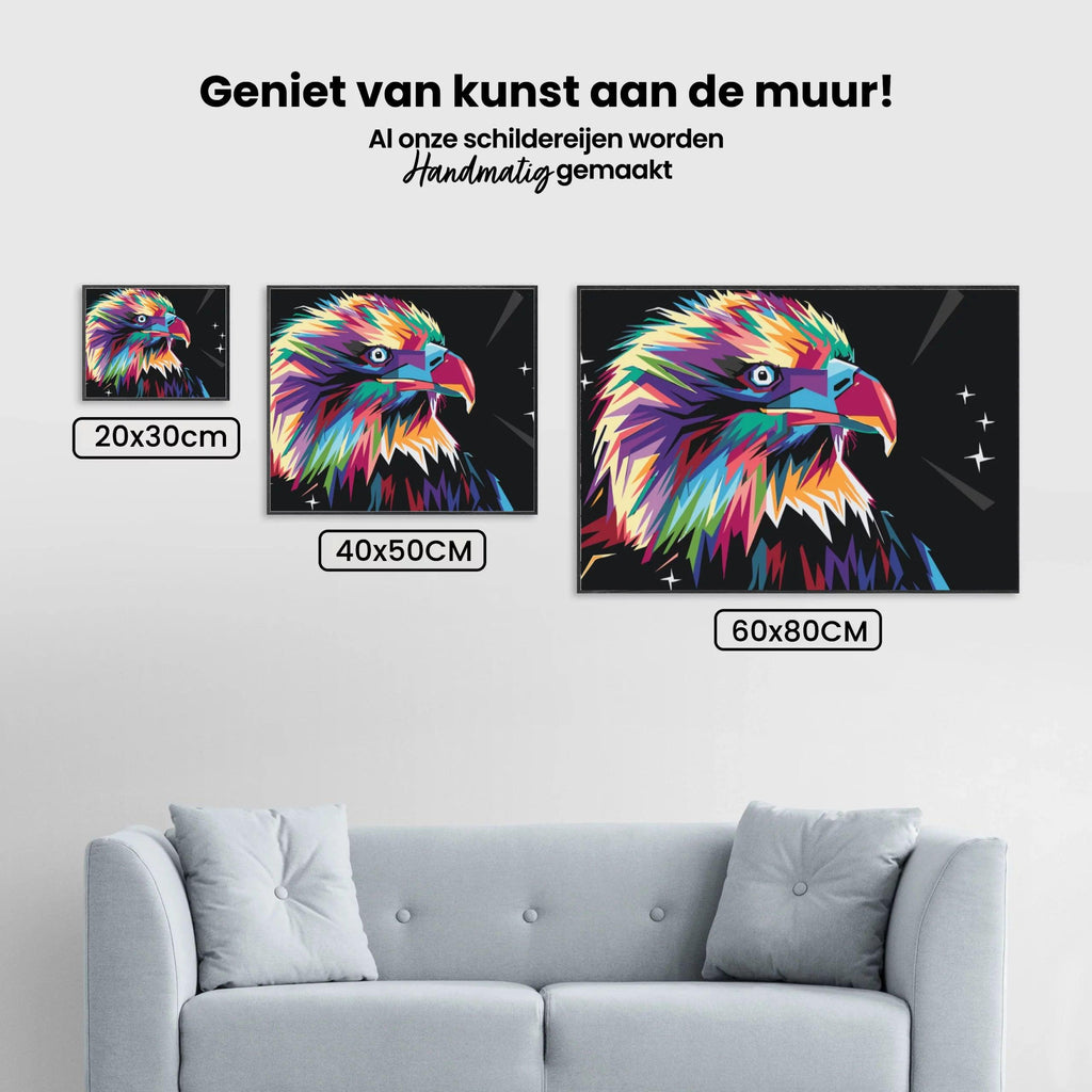 Diamond Painting - Vector adelaar - SEOS Shop ®