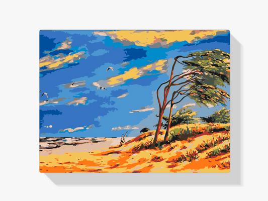 Diamond Painting - Verlaten strand - SEOS Shop ®