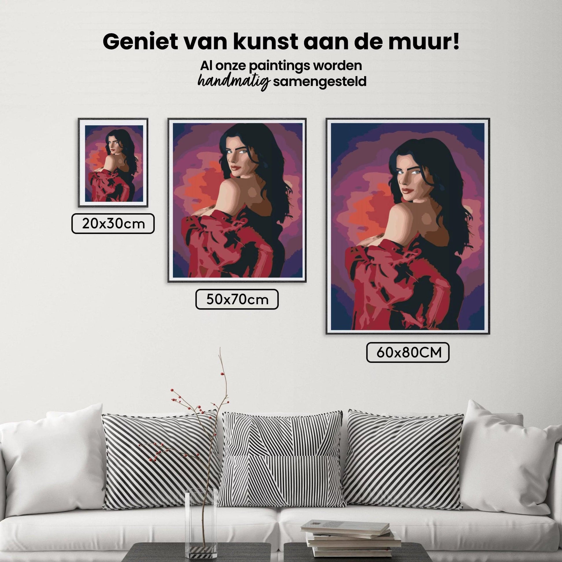Diamond Painting - Vrouw in een overhemd - SEOS Shop ®