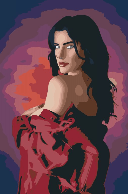Diamond Painting - Vrouw in een overhemd - SEOS Shop ®