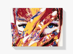 Diamond Painting - Vrouw met blauwe ogen - SEOS Shop ®
