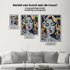 Diamond Painting - Vrouw met een sigaret - SEOS Shop ®