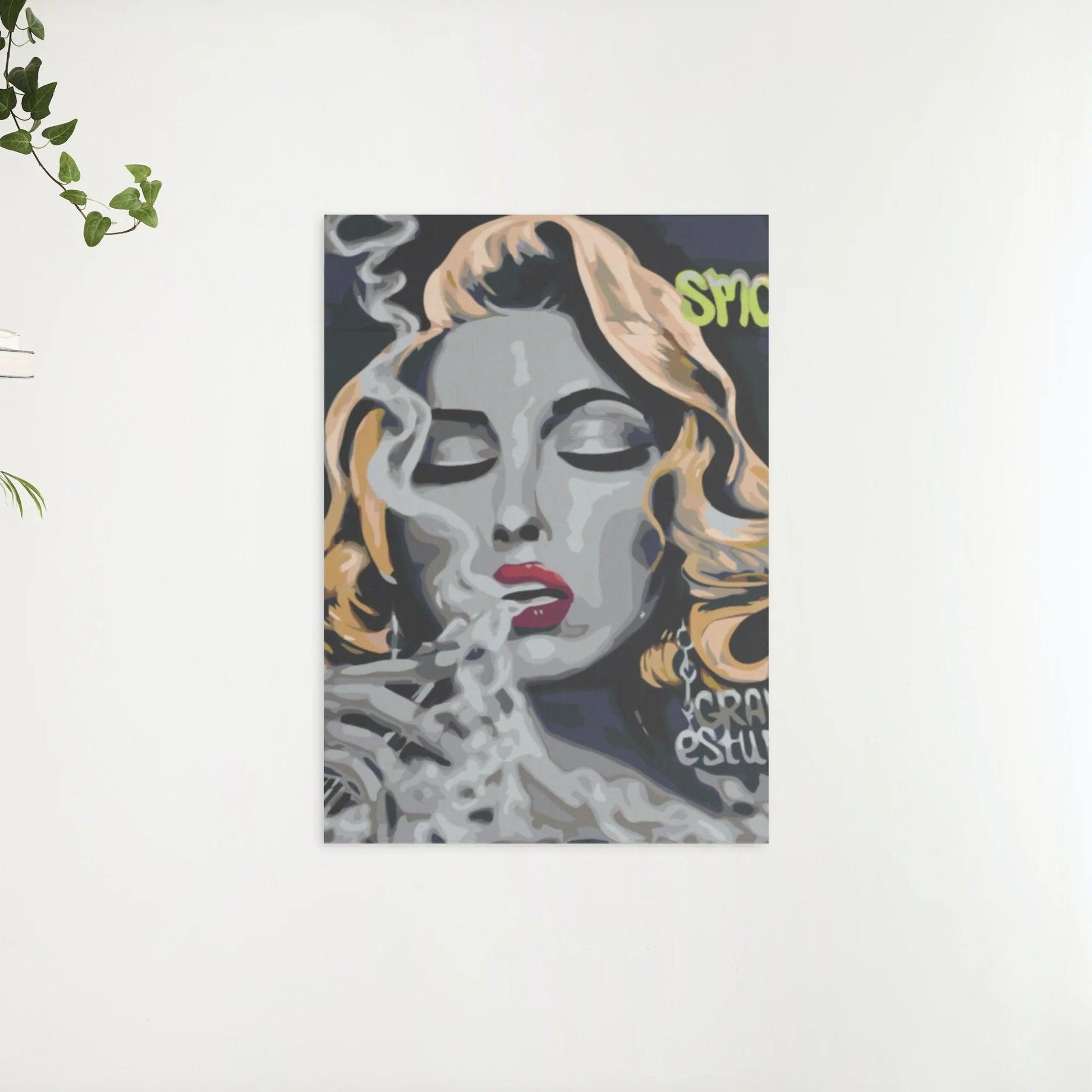 Diamond Painting - Vrouw met een sigaret - SEOS Shop ®