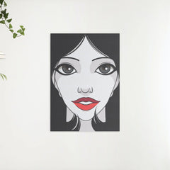Diamond Painting - Vrouw met rode lippen - SEOS Shop ®